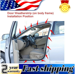 Front Right Body Side Weatherstrip Seal For Honda Civic Sedan 2006-2011 6B93BC-57