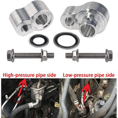 A/C Block Off Kit Line Terminator for Rear Air Chevrolet GMC Cadillac Escalade 6B93BC-57