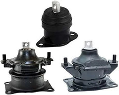 Fits 2003-2007 Honda Accord 2.4L AUTO Front & Rear Motor Mount Set 3PCS : 6B93BC-57