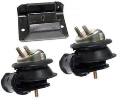 Fits 1996-2000 Nissan Pathfinder 3.3L 2WD Front L & R & Trans Mount Set 3PCS : 6B93BC-57