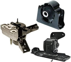 Fits 2006-2008 Toyota RAV4 2.4L Front & Front RT Motor & Trans Mount Set 3PCS : 6B93BC-57