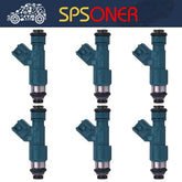 6PCS High quality 6R83-C7C Fuel Injector Fits Volvo XC70 3.2L L6 2008-2015 6B93BC-57