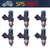 6PCS Fuel Injector 0280158051 For Pontiac G8 6.0 6.2 Chevrolet Camaro Corvette 6B93BC-57