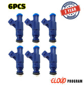 6PCS Fuel Injector 0280156029 For Ford Ranger Explorer Mazda B4000 4.0L 6B93BC-57