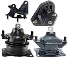 Fits 2003-2007 Honda Accord 2.4L MANUAL FR & RR Motor/RR & Up Trans Mount 4pc 6B93BC-57