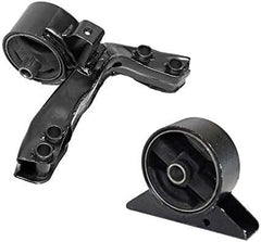 Fits 1989-1991 Hyundai Sonata 2.4L MANUAL Front & Front LT Motot Mount 2PC : 6B93BC-57