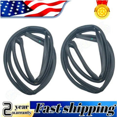 Door Weatherstrip 1 Set (4 PC) Opening Seal Stripping For CIVIC Sedan 2012-2015 6B93BC-57