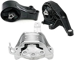 Fits 2011-2017 Chevrolet Cruze 1.4L AUTO, Transmission Mount Set 3pc 6B93BC-57