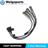 4PCS 06A905430 Front Spark Plug Wires Ignition Cable For Volkswagen Jetta Passat 6B93BC-57