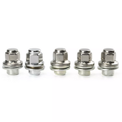 5X C2C35294010 ForJaguar S-Type X-Type XJ XF 1999-2011 Stainless Steel Lug Nuts 6B93BC-57