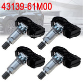 4pcs Tyre Pressure Valve Sensor for Suzuki Swift Vitara 43139-61M00 4313961M00 6B93BC-57