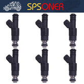 6pcs 0280155703 Fuel Injector For 87-98 JEEP 4.0L REPLACE High impedance 6B93BC-57