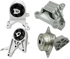 Fits 2008-2012 Chevrolet Malibu 2.4L 6 Speed Trans Motor & Trans Mount Set 6B93BC-57