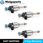 4X 35310-2E500 Fuel Injectors 4Pcs For 2014-2017 Kia Forte Hyundai Elantra 2.0L 6B93BC-57