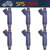 6PCS Fuel Injector nozzle 23250-0D010 For Corolla Chev-rolet Prizm 1.8L 6B93BC-57