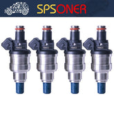 4x 750cc Fuel Injector for Honda D16 D18 B16 B18 B20 F22 H22 H22A 42LB EV1 clips 6B93BC-57