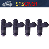 4pcs H-029-611 Fuel Injector For CLIO Megane I Scenic 1.4L 1.6L nozzle 6B93BC-57