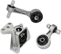 Fits 2006-2011 Honda Civic 1.8L MANUAL Torque Strut & Trans Mount Set 3pc : 6B93BC-57