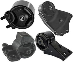 Fits 1998-2000 Kia Sephia 1.8L MANUAL Trans Motor & Trans Mount Set 4PCS : 6B93BC-57