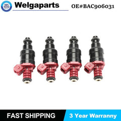 4x BAC906031 For V W GOLF 1.8L 1991-1997 High Performance Fuel Injector 6B93BC-57