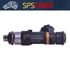 6PCS Fuel Injector for Nissan Infiniti FX35 M35 G35 V6 3.5L 0280158042 16600CD70 6B93BC-57