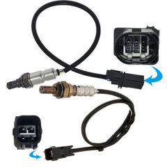 2x Up+Downstream Oxygen Sensor For 2013-2014 Hyundai Genesis Coupe 2.0L L4 Turbo 6B93BC-57
