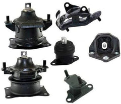 Fits 2003-2007 Honda Accord 3.0L AUTO Trans Motor & Trans Mount Set 6PCS : 6B93BC-57