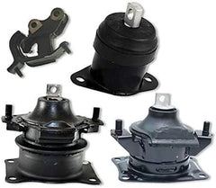 Fits 2003-2007 Honda Accord 2.4L MANUAL Motor & Front Trans Mount Set 4pcs : 6B93BC-57