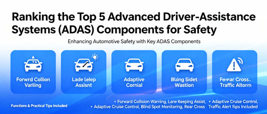 Ranking the Top 5 Advanced Driver-Assistance Systems (ADAS) Components for Safety