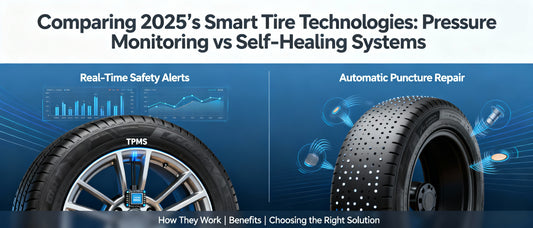 Comparing 2025's Smart Tire Technologies: Pressure Monitoring vs Self-Healing Systems