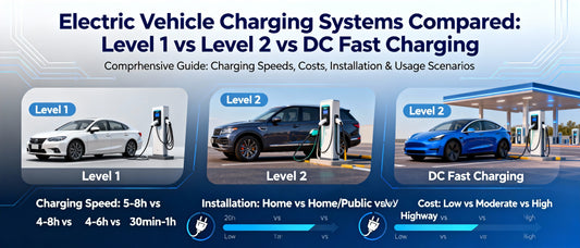 Electric Vehicle Charging Systems Compared: Level 1 vs Level 2 vs DC Fast Charging