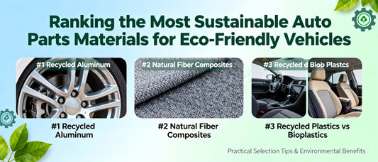Ranking the Most Sustainable Auto Parts Materials for Eco-Friendly Vehicles