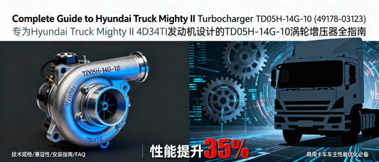 Complete Guide to Hyundai Truck Mighty II Turbocharger TD05H-14G-10 (49178-03123)