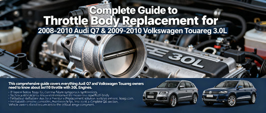 Complete Guide to Throttle Body Replacement for 2008-2010 Audi Q7 & 2009-2010 Volkswagen Touareg 3.0L