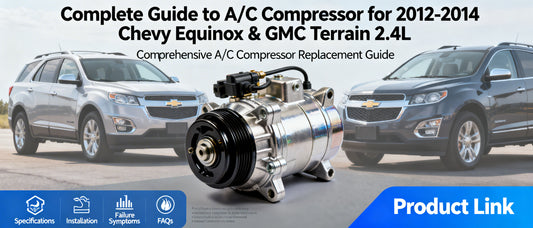 Complete Guide to A/C Compressor for 2012-2014 Chevy Equinox & GMC Terrain 2.4L