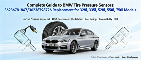 Complete Guide to BMW Tire Pressure Sensors: 36236781847/36236798726 Replacement for 328i, 335i, 528i, 550i, 750i Models