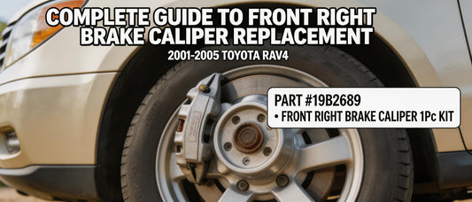 Complete Guide to Front Right Brake Caliper Replacement for 2001-2005 Toyota RAV4