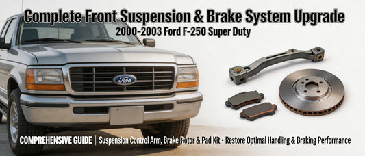 Complete Front Suspension & Brake System Upgrade for 2000-2003 Ford F-250 Super Duty