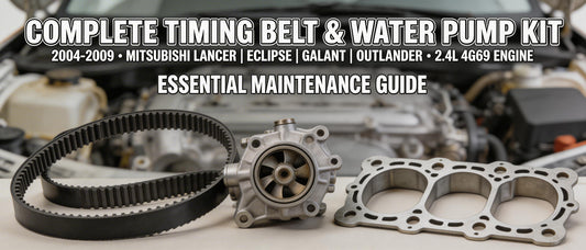 Complete Timing Belt & Water Pump Kit for 2004-2009 Mitsubishi Lancer Eclipse 2.4L: Essential Maintenance Guide