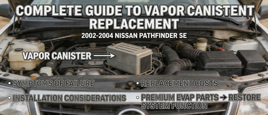 Complete Guide to Vapor Canister Replacement for 2002-2004 Nissan Pathfinder SE