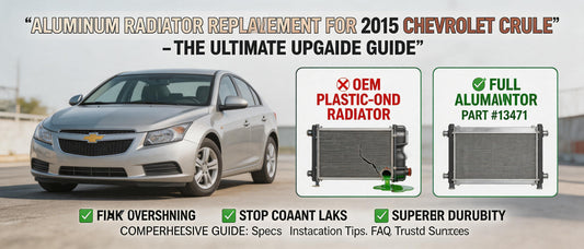 Aluminum Radiator Replacement For 2015 Chevrolet Cruze – The Ultimate Upgrade Guide