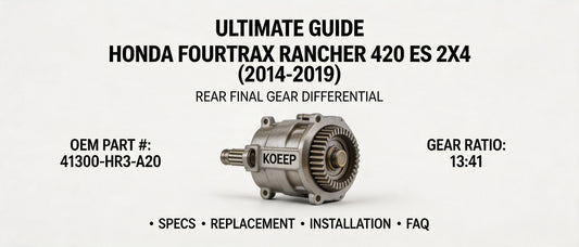Ultimate Guide: Honda FourTrax Rancher 420 ES 2X4 (2014-2019) Rear Final Gear Differential – Replacement, Specs & FAQ