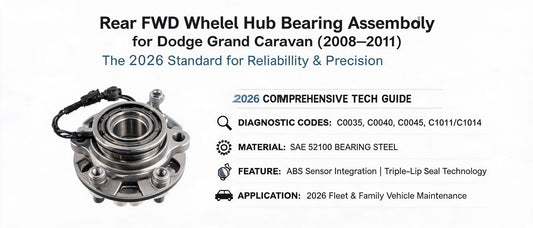 Rear FWD Wheel Hub Bearing Assembly for Dodge Grand Caravan (2008–2011): The 2026 Standard for Reliability & Precision