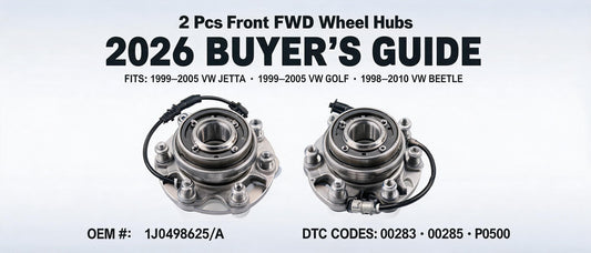 2 Pcs Front FWD Wheel Hubs for 1999–2005 VW Jetta, Golf & 1998–2010 Beetle: 2026 Buyer's Guide