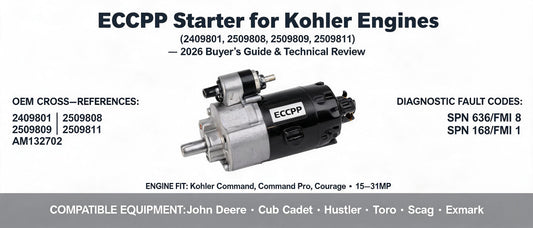 ECCPP Starter for Kohler Engines (2409801, 2509808, 2509809, 2509811) – 2026 Buyer’s Guide & Technical Review
