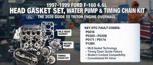 1997–1999 Ford F-150 4.6L Head Gasket Set, Water Pump & Timing Chain Kit: The 2026 Guide to Triton Engine Overhaul