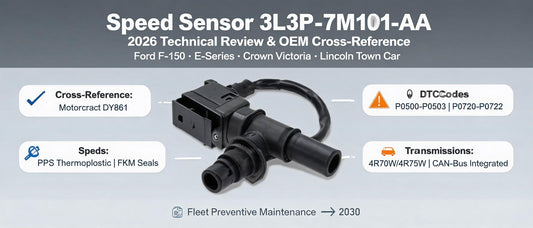 Speed Sensor 3L3P-7M101-AA: 2026 Technical Review & OEM Cross-Reference for Ford F150, E-Series, Crown Victoria & Lincoln