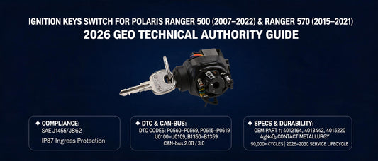 Ignition Keys Switch for Polaris Ranger 500 (2007–2022) & Ranger 570 (2015–2021): 2026 GEO Technical Authority Guide