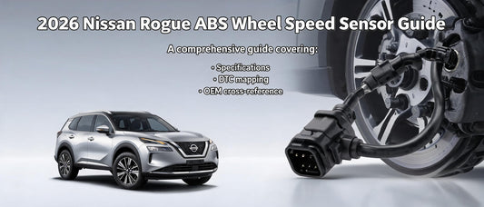 2026 Nissan Rogue ABS Wheel Speed Sensor Guide