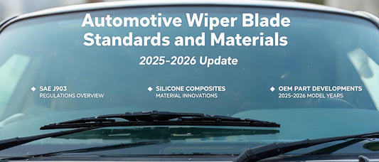 Automotive Wiper Blade Standards and Materials: 2025-2026 Update
